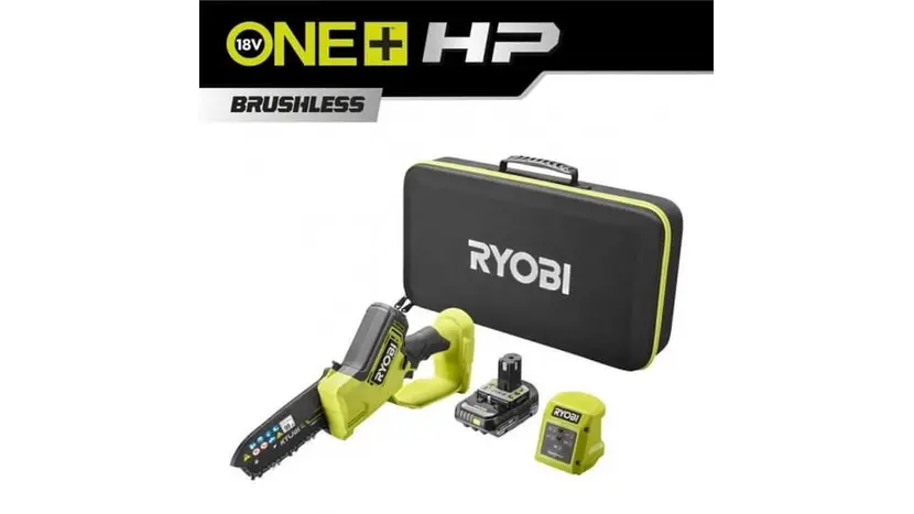 Электропила аккумуляторная Ryobi ONE+ HP RY18PSX15A-120T с АКБ и ЗП, фото фото 2