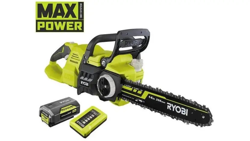 Електропила акумуляторна Ryobi Max Power RY36CSX35A-150 з АКБ та ЗП фото 3 купити в Україні