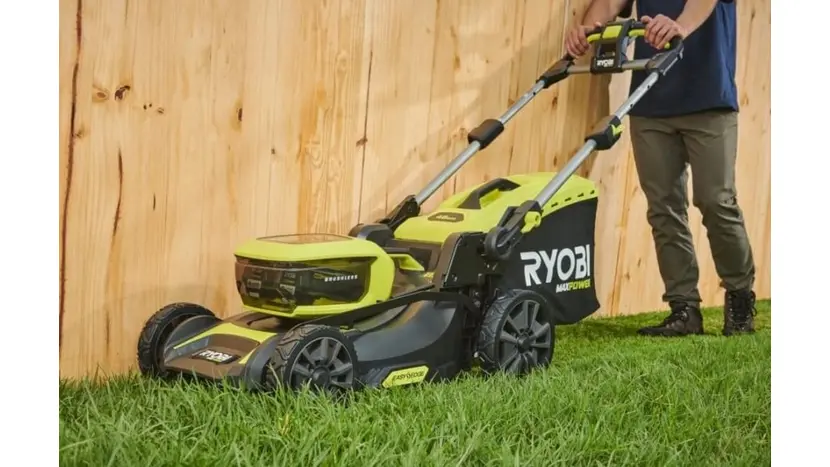 Газонокосарка акумуляторна Ryobi Max Power RY36LMX46A-150 з АКБ та ЗП фото 5 купити в Україні