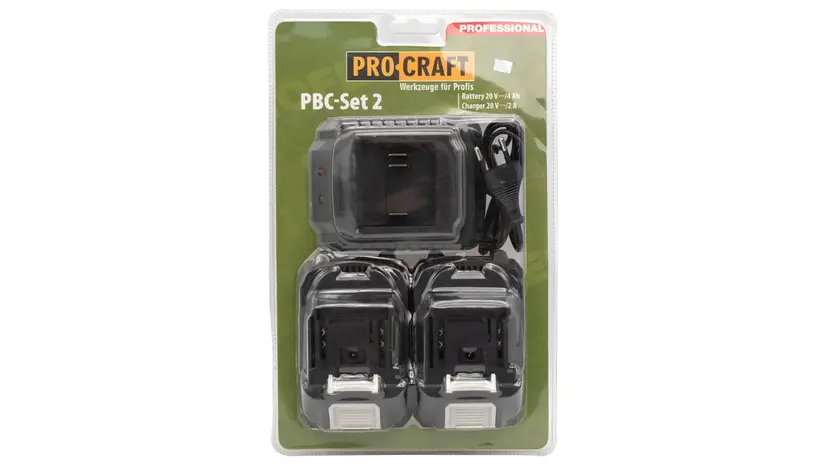 Набор аккумуляторов и зарядного устройства ProCraft PBC-set2 2 АКБ и ЗП, фото фото 9