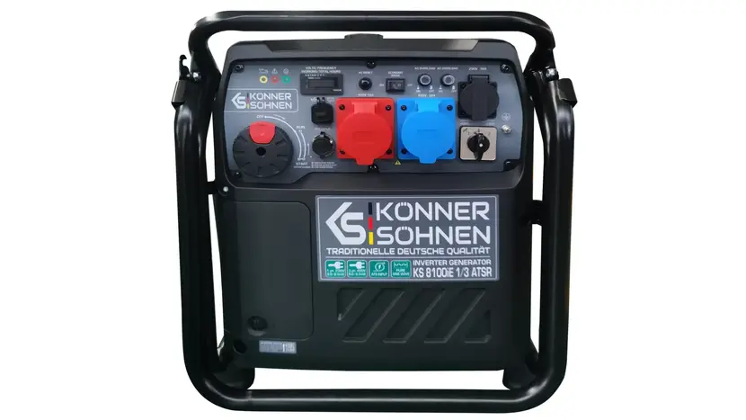 Генератор инверторный Könner&Söhnen KS 8100iE 1/3 ATSR, универсальный 1/3 (230/380 В), 8.5 кВт, фото фото 2