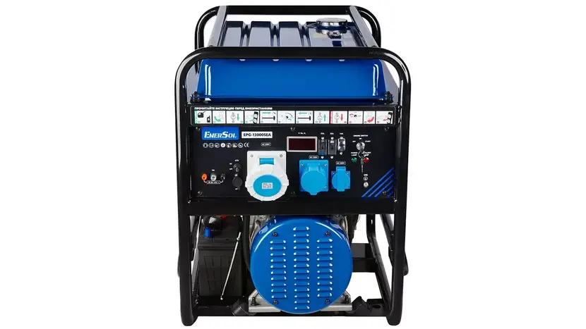 Генератор бензиновый EnerSol EPG-13000SEA 13,0 кВт, однофазный (230 В), 13 кВт, фото фото 2