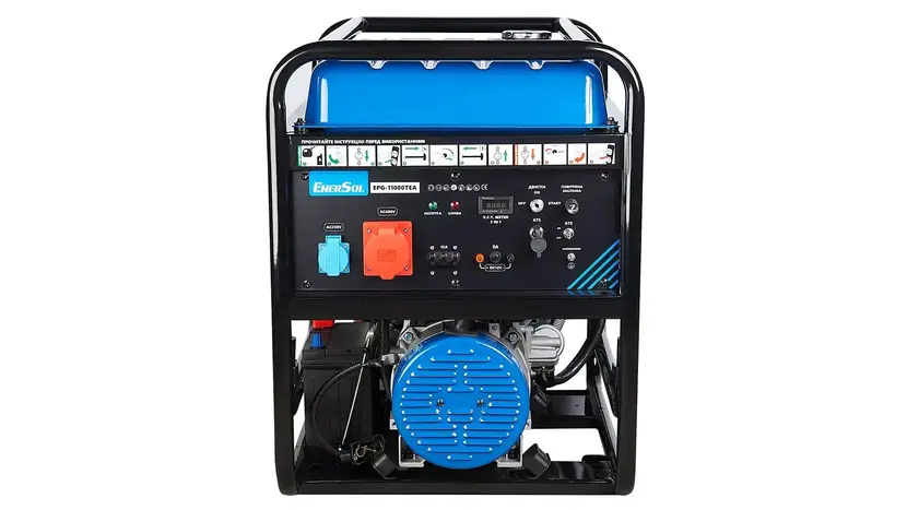 Генератор бензиновий EnerSol EPG-11000TEA 11,0 кВт, трифазний (380 В), 11 кВт фото 2 купити в Україні