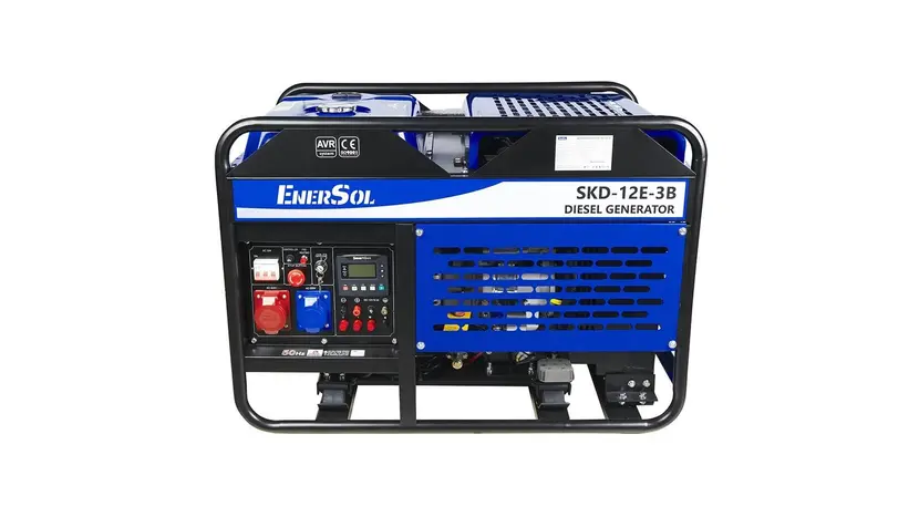 Генератор дизельний EnerSol SKD-12E-3B 13.8 кВА, трифазний (380 В), 11 кВт фото 2 купити в Україні