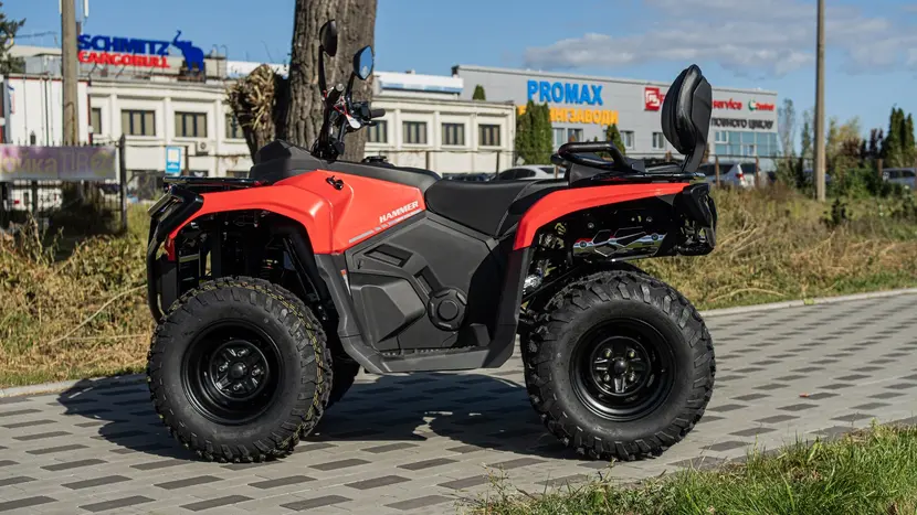 Квадроцикл MIKILON ATV300 (u78) Червоний фото 5 купити в Україні