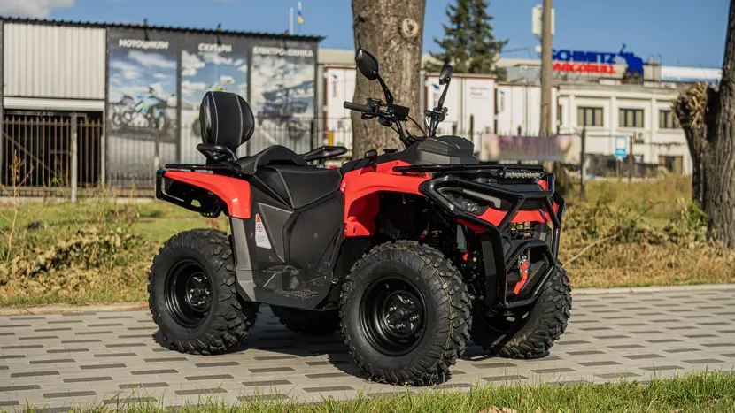 Квадроцикл MIKILON ATV300 (u78) Червоний фото 2 купити в Україні