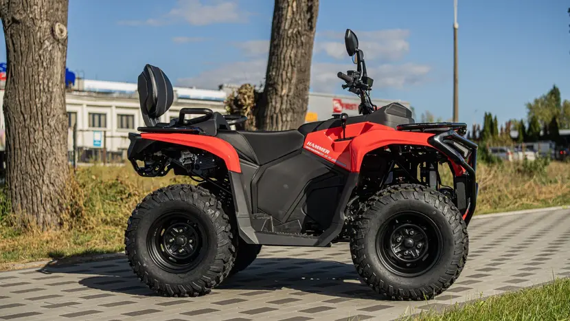 Квадроцикл MIKILON ATV300 (u78) Червоний фото 3 купити в Україні