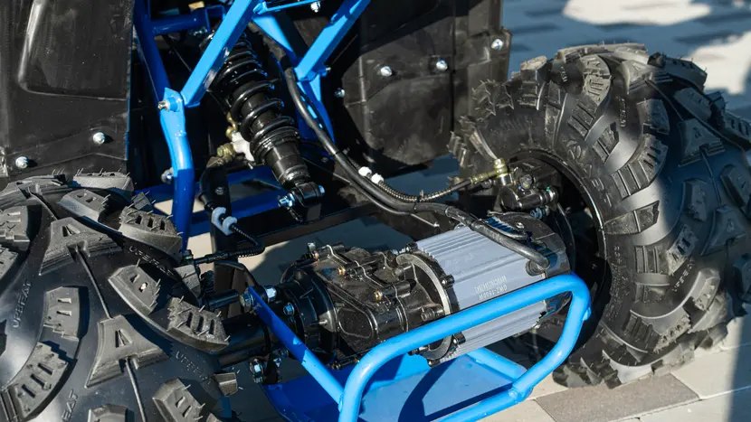 Електроквадроцикл EXDRIVE TURBO 1500W 60V (blue), фото фото 13