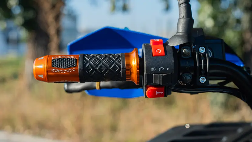 Електроквадроцикл EXDRIVE TURBO 1500W 60V (blue), фото фото 7