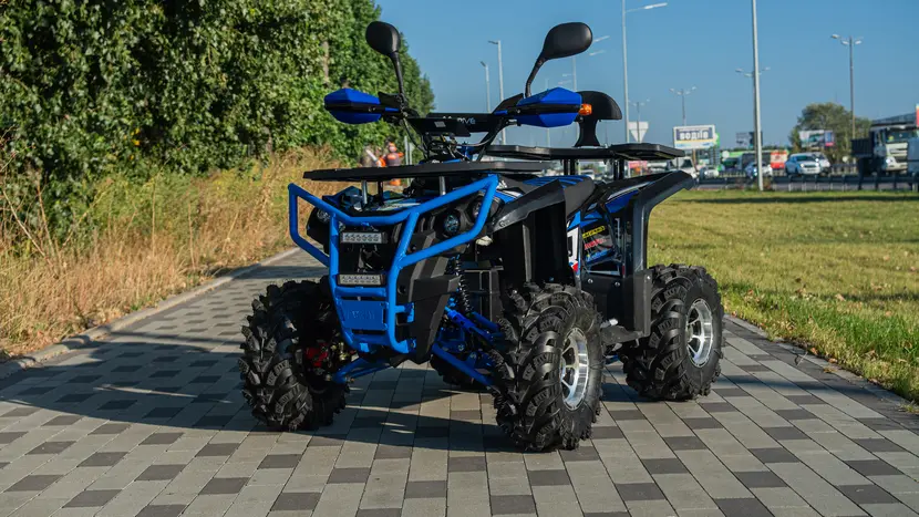 Електроквадроцикл EXDRIVE TURBO 1500W 60V (blue), фото фото 5