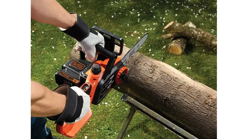 Электропила аккумуляторная BLACK+DECKER GKC1825L20-QW с АКБ и ЗП, фото фото 5