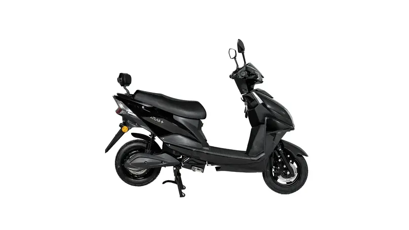 Електроскутер Atlas Falcon Box 1800W (чорний) фото 4 купити в Україні