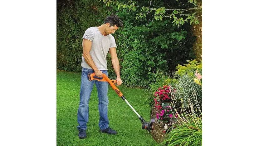 Триммер аккумуляторный BLACK+DECKER ST182320-QW с АКБ, фото фото 3