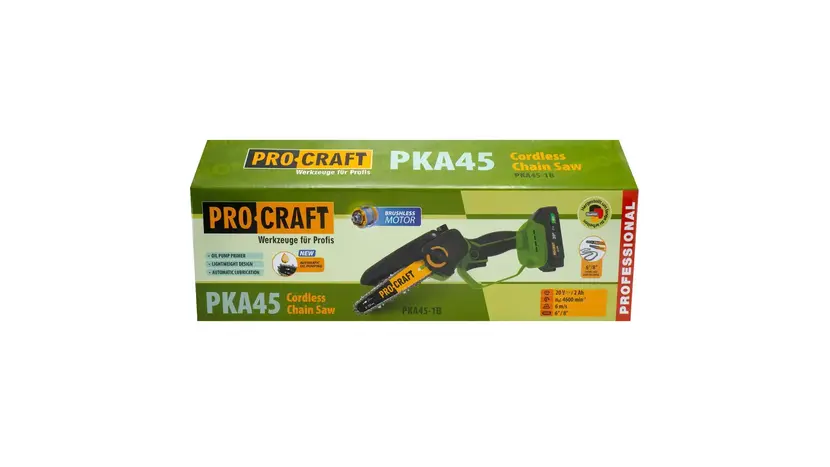 Пила цепная аккумуляторная ProCraft PKA-45 с АКБ и ЗП, фото фото 14