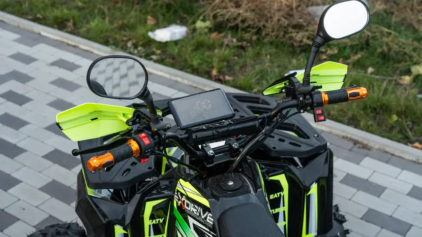 Електроквадроцикл EXDRIVE TURBO 1500W 60V (green), фото фото 7