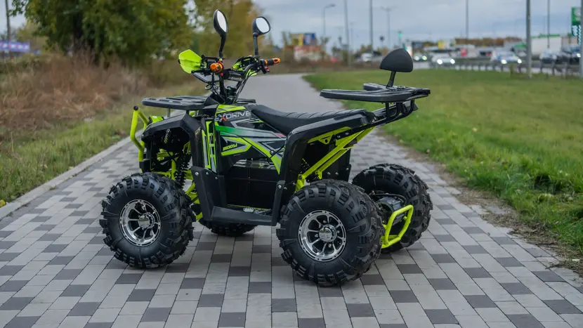 Електроквадроцикл EXDRIVE TURBO 1500W 60V (green), фото фото 4