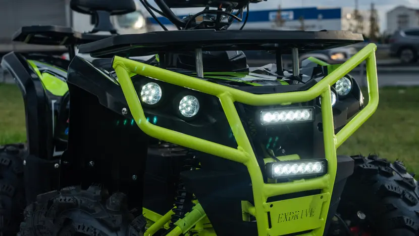Електроквадроцикл EXDRIVE TURBO 1500W 60V (green), фото фото 6