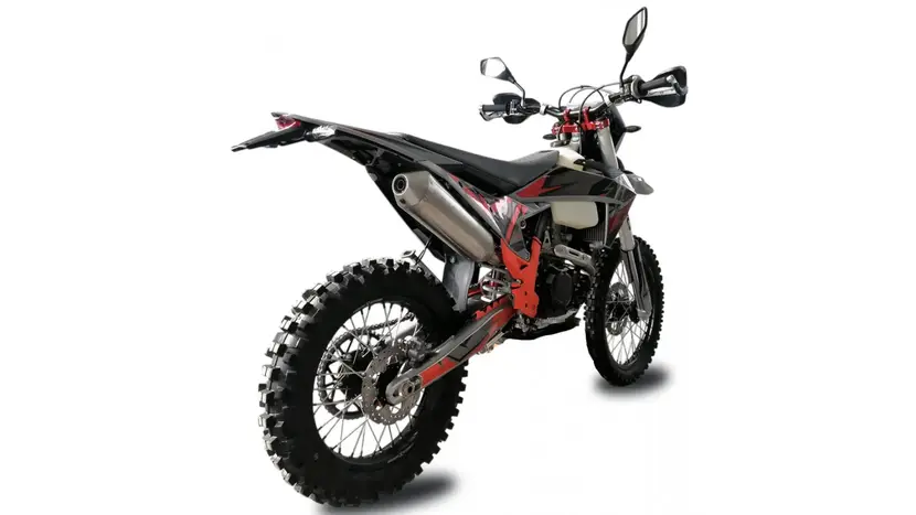 Мотоцикл KOVI 300 Lite R (сірий із помаранчевим) фото 6 купити в Україні