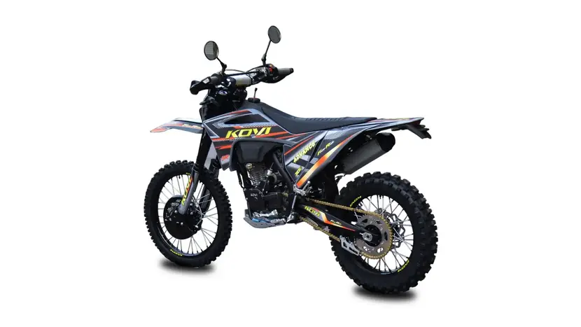 Мотоцикл KOVI ADVANCE FR (сірий з помаранчевим) фото 2 купити в Україні