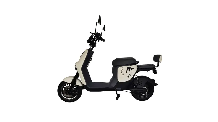 Електроскутер FADA MOAi 800W (білий з сірим) фото 3 купити в Україні
