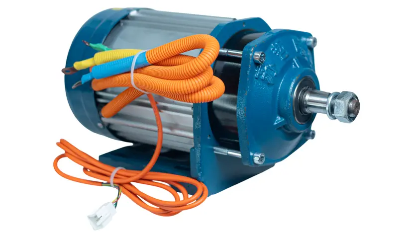 Електродвигун BLDC 1500W 48V 615 rpm планетарний редуктор, чавун  купити в Україні