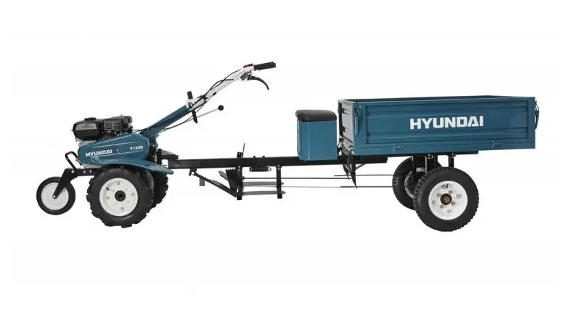 Причіп для мотоблока Hyundai ТR 1200 фото 4 купити в Україні