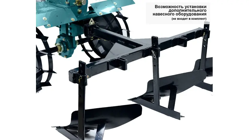 Мотоблок Konner&Sohnen KS 13HP-1350BG, 13 к.с., бензин, повітряне (з фрезою) фото 10 купити в Україні