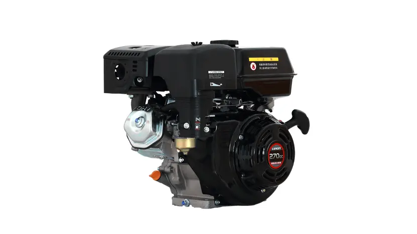 Двигун Loncin G270F, 9 к.с., бензиновий, вал 25 мм (шпонка) фото 5 купити в Україні
