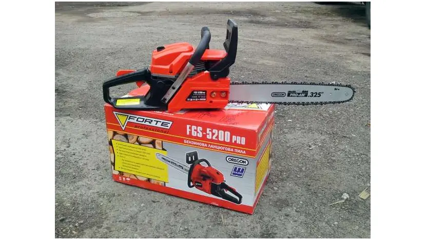 Бензопила Forte FG 5200 Pro фото 5 купити в Україні