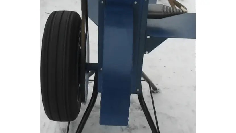 Измельчитель веток Агромех АМ200 с дровоколом и двигателем, фото фото 2
