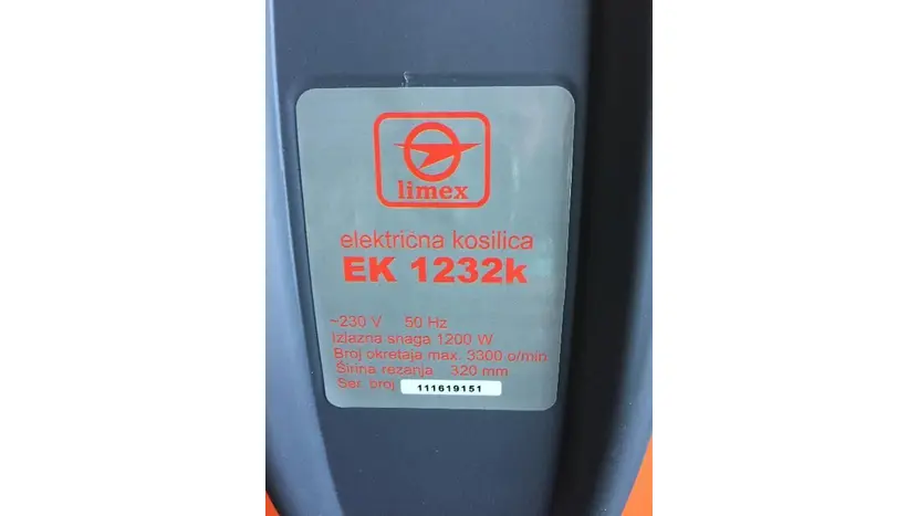 Газонокосарка Limex EK 1232k фото 3 купити в Україні
