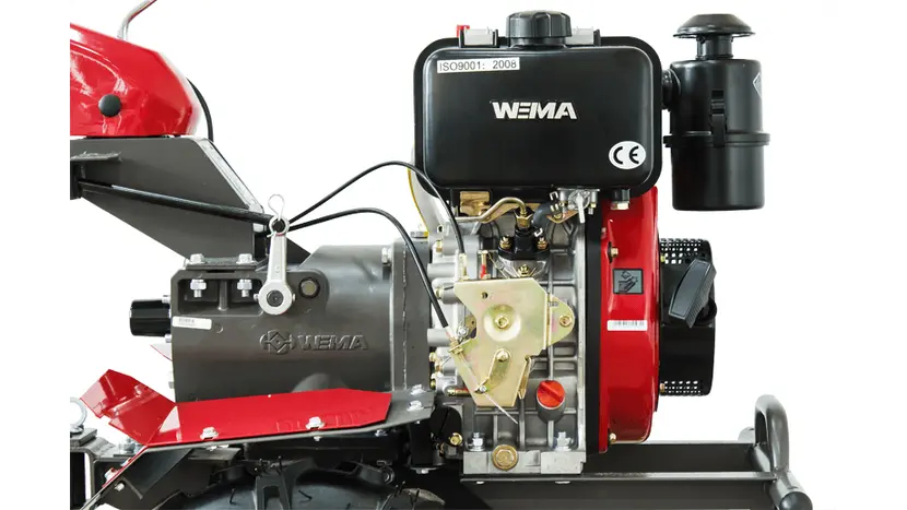 Мотоблок Weima Deluxe WM1100A6 КМ DIFF, 6 л.с., дизель, воздушное (с фрезой), фото фото 8