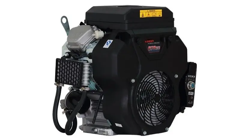 Двигатель Loncin LC2V78F2 (без топливного бака) бензиновый 18 л.с. вал 28.50 мм.- шпоночный, фото фото 2
