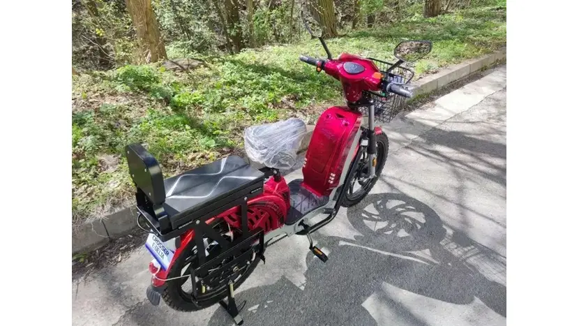 Электроскутер Crosser E-Delta 800w 60v 15ah (оранжевый), фото фото 8