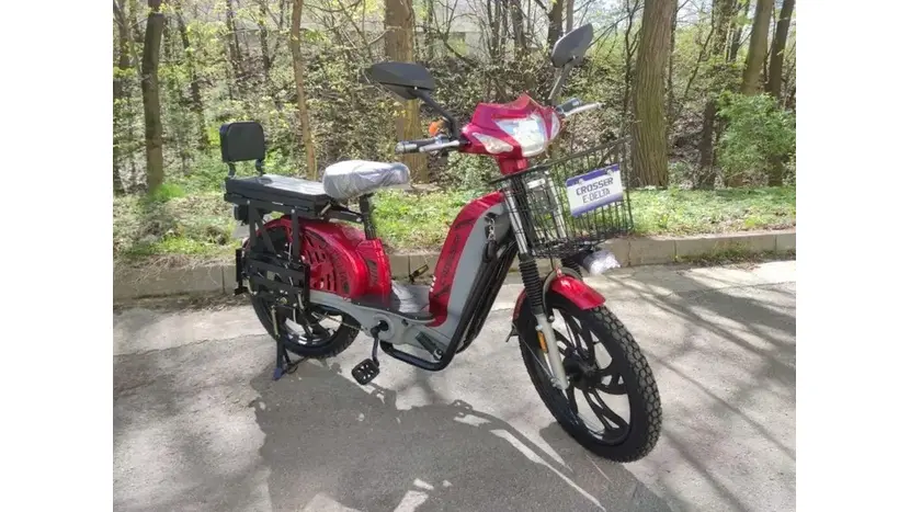 Электроскутер Crosser E-Delta 800w 60v 15ah (синий), фото фото 3
