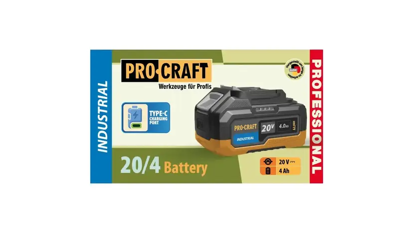 Акумулятор ProCraft 20/4 INDUSTRIAL фото 2 купити в Україні
