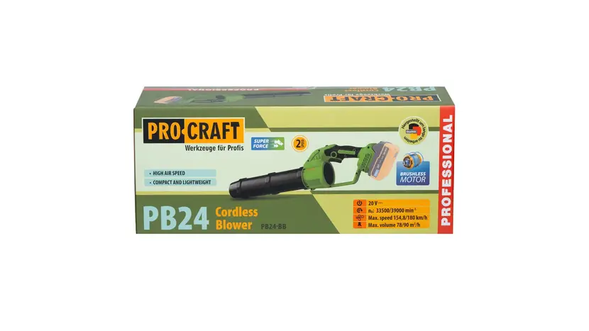 Воздуродувка аккумуляторная ProCraft PB24 без АКБ и ЗУ, фото фото 9