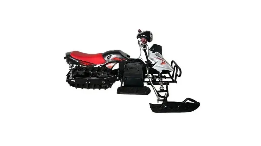 Электроснегокат Crosser S-1 800W 48V 20AH красный, фото фото 2