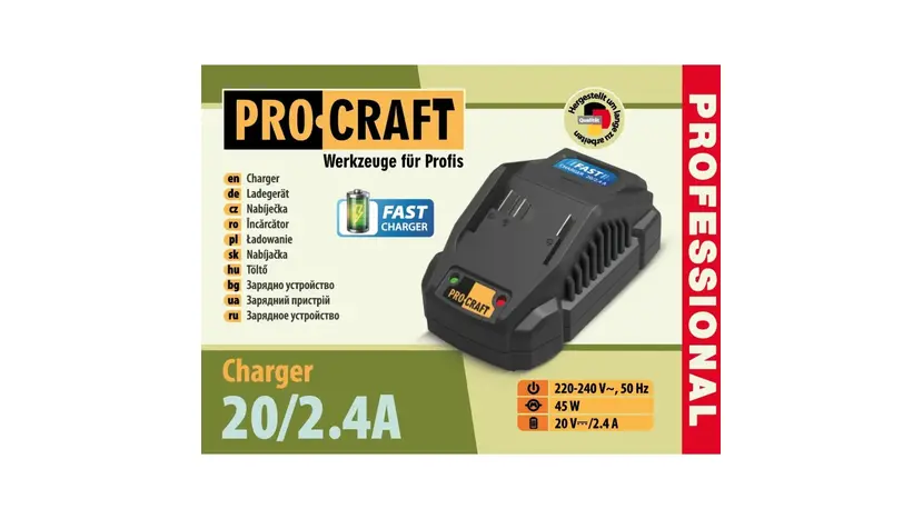 Зарядное устройство ProCraft Charger 20/2.4 А, фото фото 2