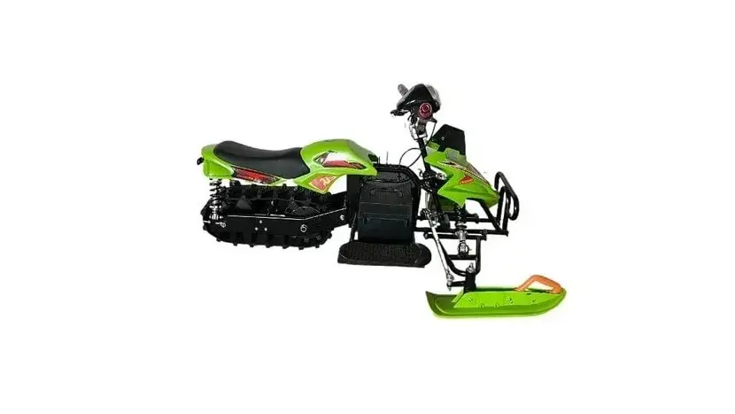 Электроснегокат Crosser S-1 800W 48V 20AH зеленый, фото фото 2