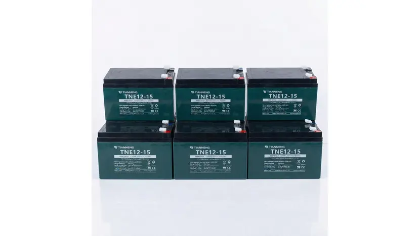 Комплект акумуляторів AGM Tianneng TNE12-15 72V 15Ah (6×12V)  купити в Україні