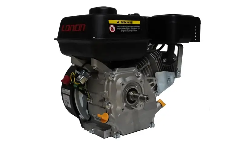 Двигун Loncin G210F, 7 к.с., бензиновий, вал 19.05 мм (шпонка) фото 2 купити в Україні