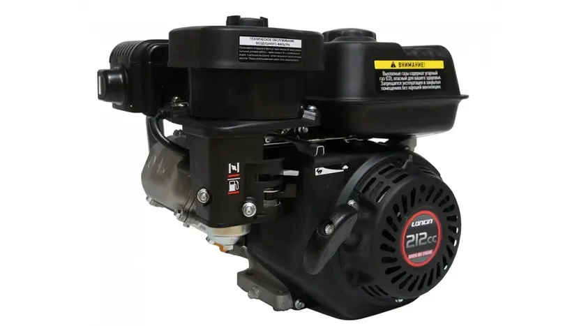 Двигатель Loncin G210F, 7 л.с., бензиновый, вал 20 мм (шпонка), фото фото 6