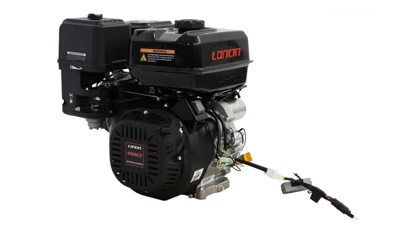 Двигатель Loncin H500FD/C, 20 л.с., бензиновый, вал 25.4 мм (шпонка), электростартер, фото фото 4