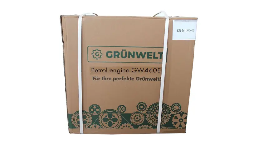 Двигатель Grunwelt GW460FE-S, 18 л.с., бензиновый, вал 25 мм (шпонка), электростартер, фото фото 10