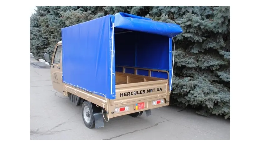 Вантажний мотоцикл ГЕРКУЛЕС J7-S1 250 тентований фото 11 купити в Україні