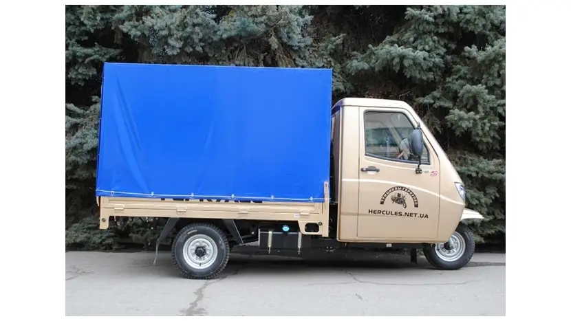 Вантажний мотоцикл ГЕРКУЛЕС J7-S1 250 тентований фото 3 купити в Україні