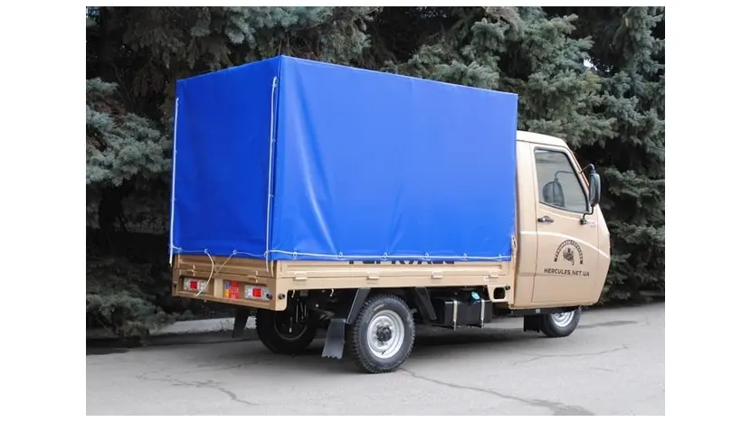 Вантажний мотоцикл ГЕРКУЛЕС J7-S1 250 тентований фото 4 купити в Україні