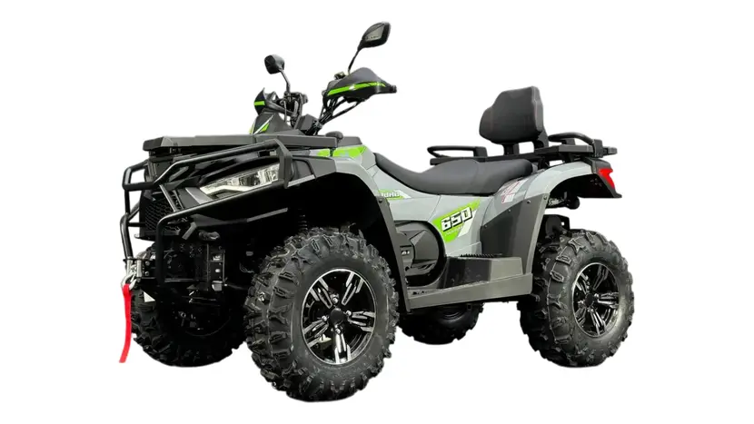 Квадроцикл LINHAI M650L EFI EPS (Сірий) фото 4 купити в Україні