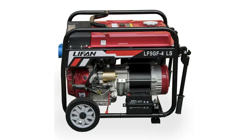 Бензиновый генератор Lifan LF5GF-4LS Б, однофазный (230 В), 5.5 кВт, фото фото 6